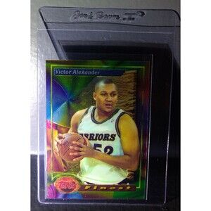 1993-94 Topps Finest Victor Alexander #7 Basketball Card